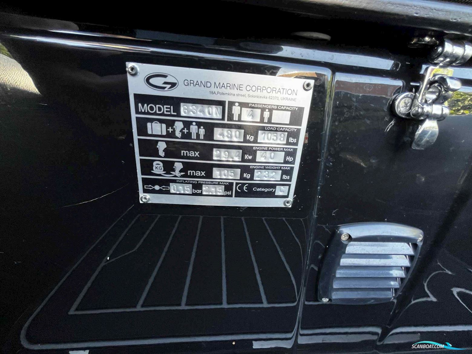 Grand G340N med 40 hk Yamaha