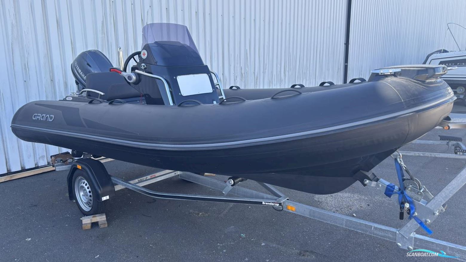 Grand G420 Rubberboten en ribs 2022, met Yamaha motor, Sweden
