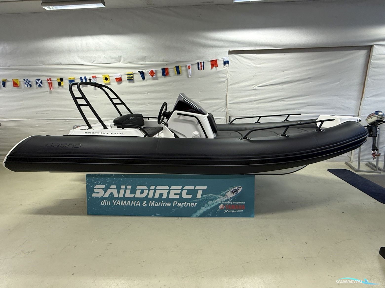 Grand G500 Goldenline Med Yamaha F70 Rubberboten en ribs 2026, met Yamaha motor, Denemarken