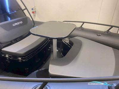 Grand G580 Goldenline Med Demomotor Yamaha F115 Rubberboten en ribs 2025, met Yamaha motor, Denemarken