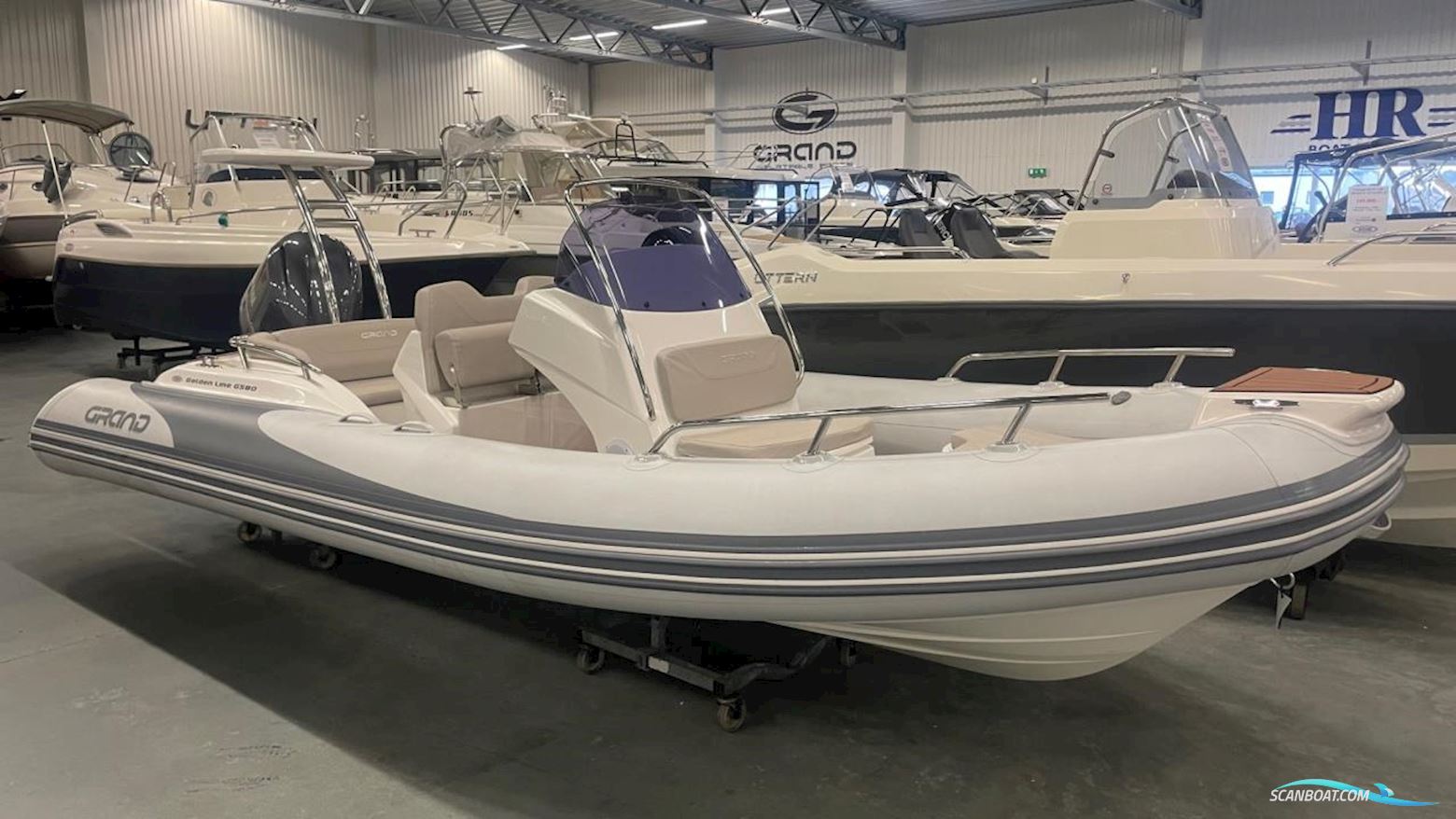 Grand Golden Line G580 Rubberboten en ribs 2020, met Yamaha motor, Sweden