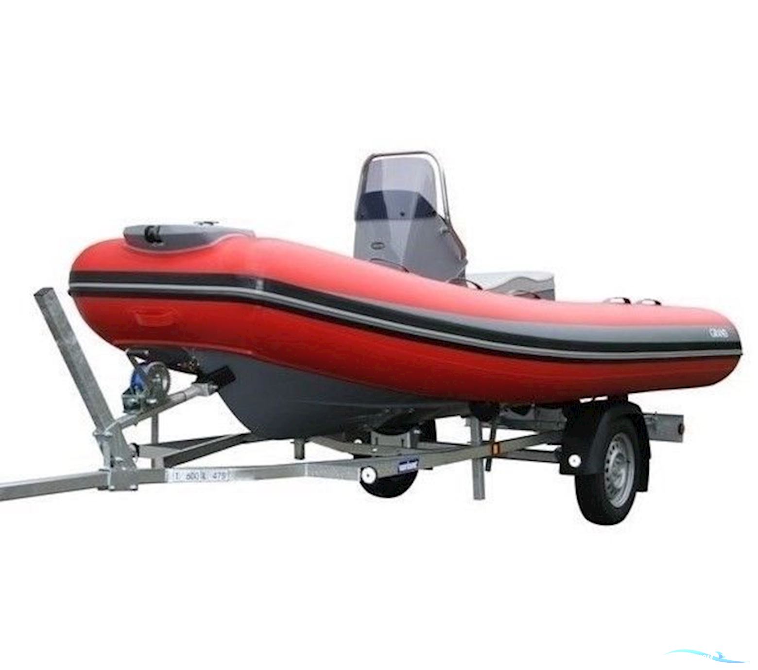 Grand S420NS Sejlklar Inkl. Motor Rubberboten en ribs 2025, met Yamaha motor, Denemarken