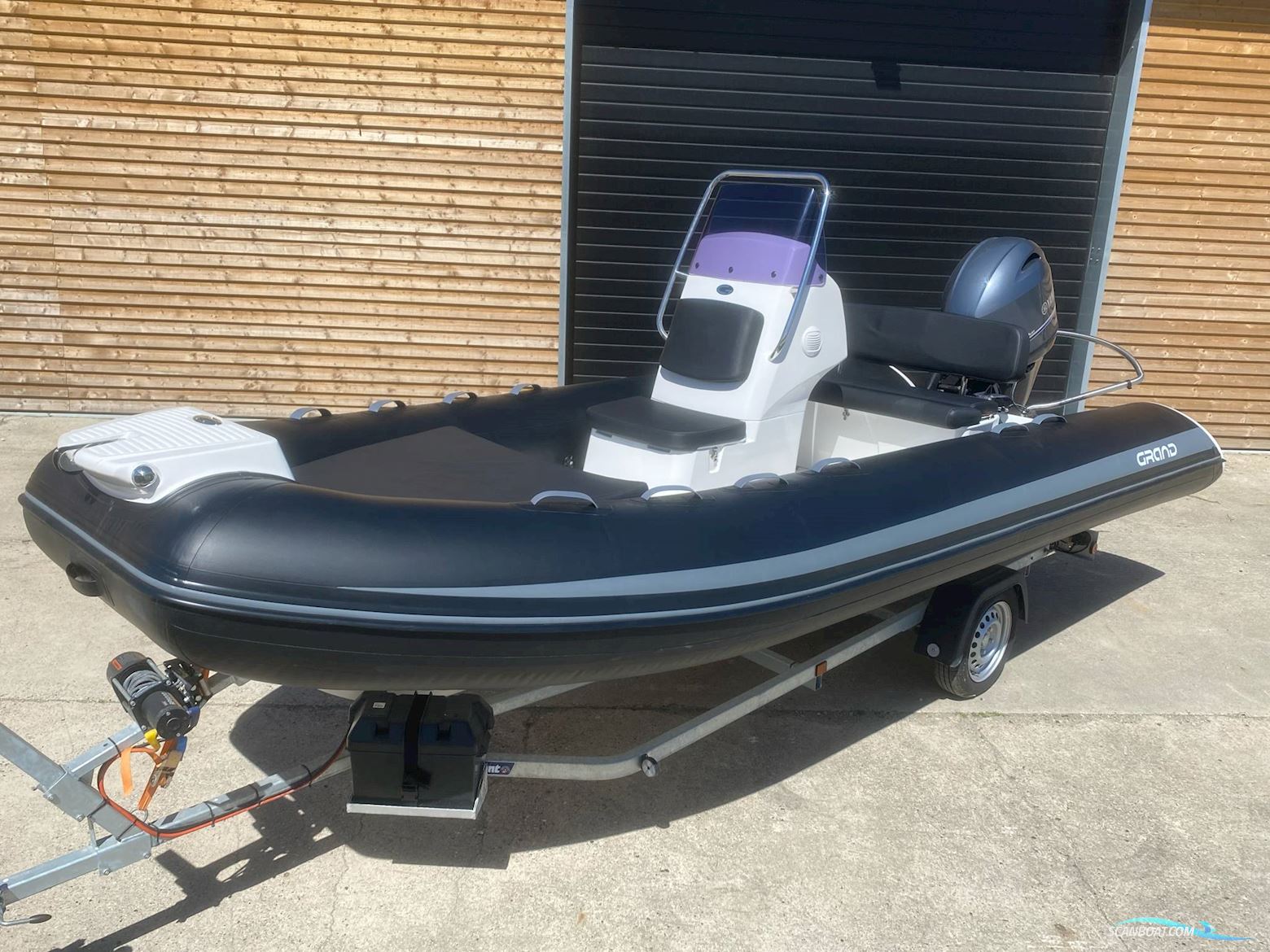Grand S520L Med 100 hk Yamaha Rubberboten en ribs 2022, met Yamaha motor, Denemarken