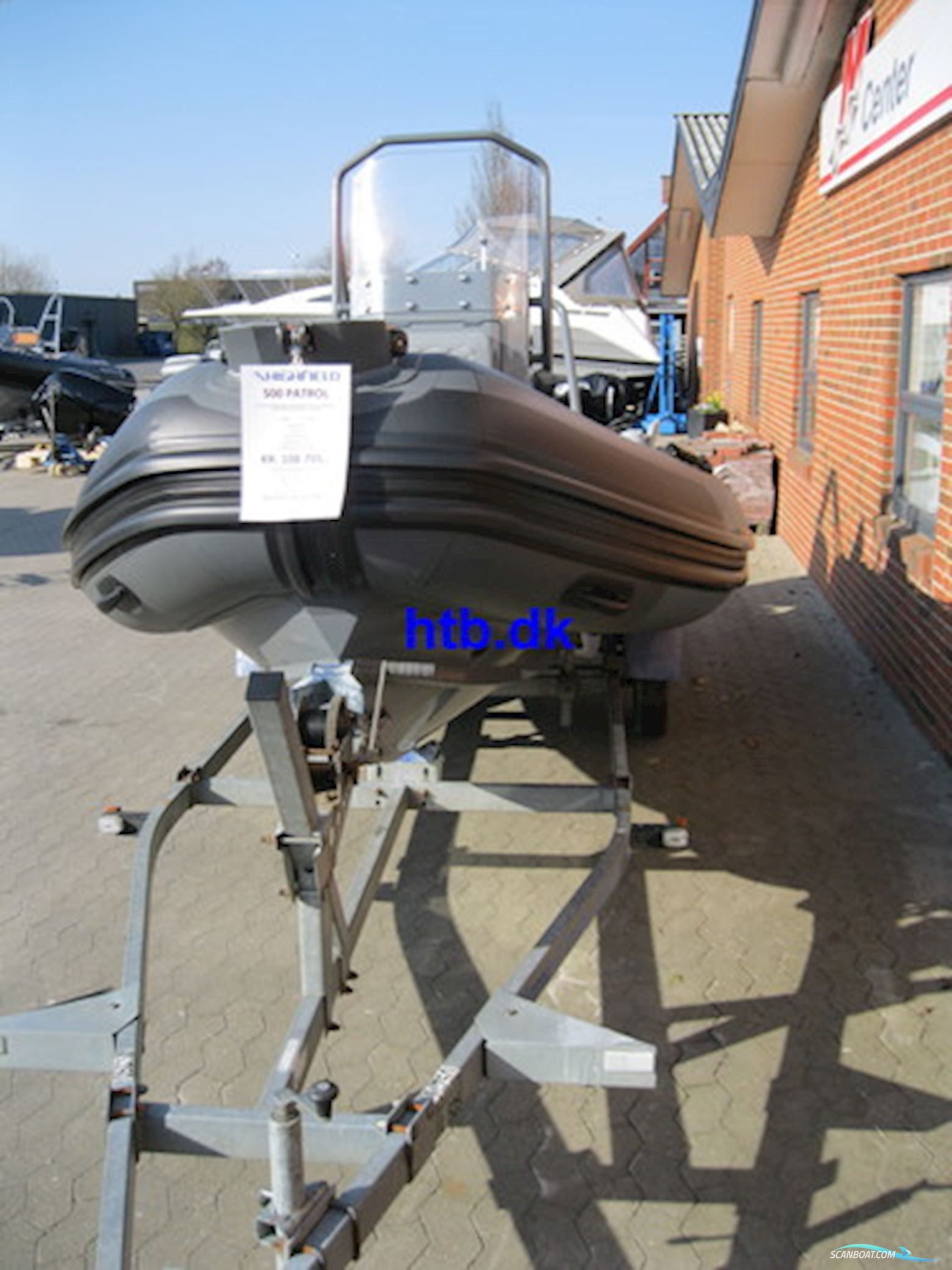 Highfield 500 Patrol m/Mercury F80 hk EFI 4-takt - TILBUDSPRIS !