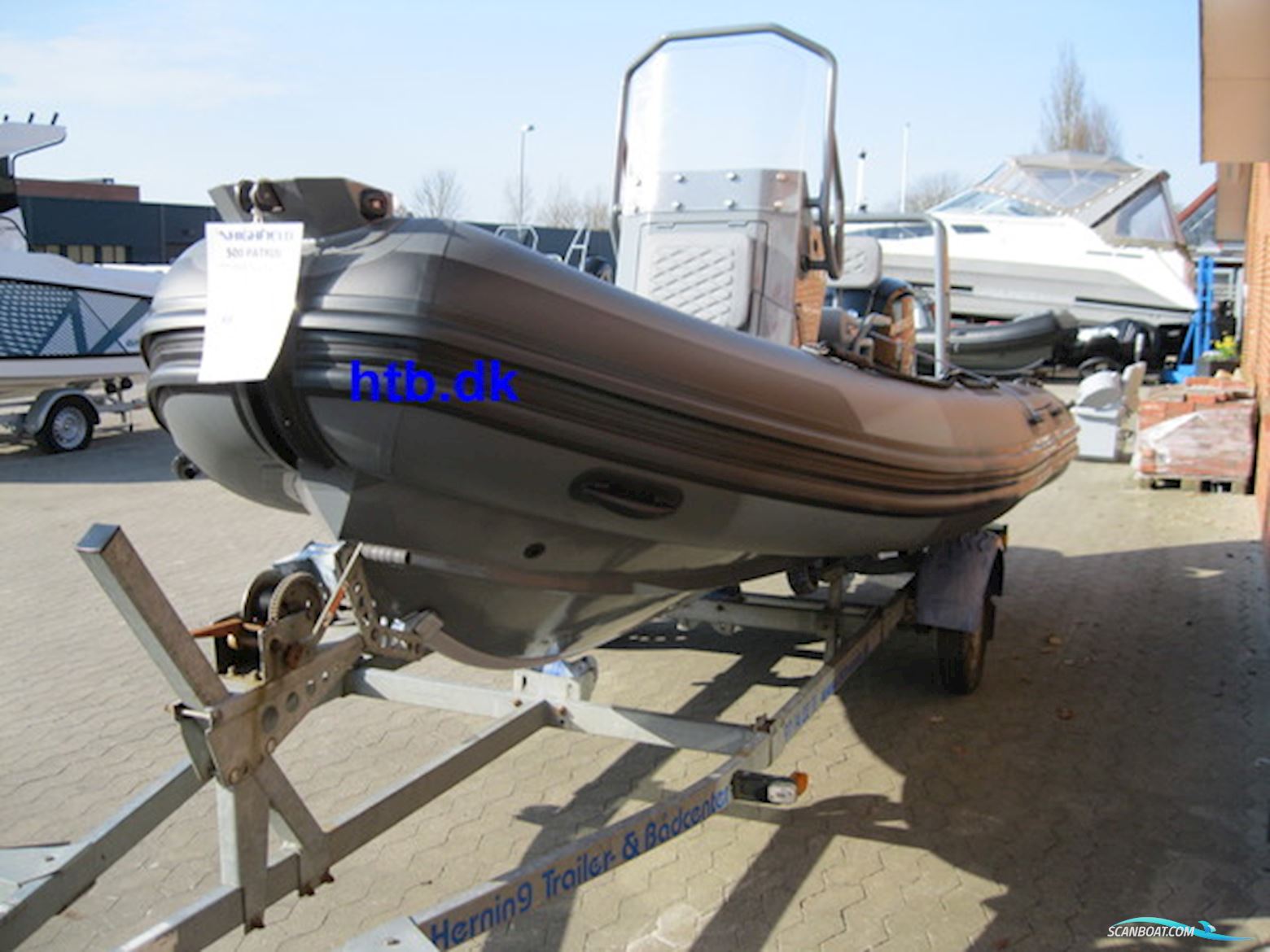 Highfield 500 Patrol m/Mercury F80 hk EFI 4-takt - TILBUDSPRIS !