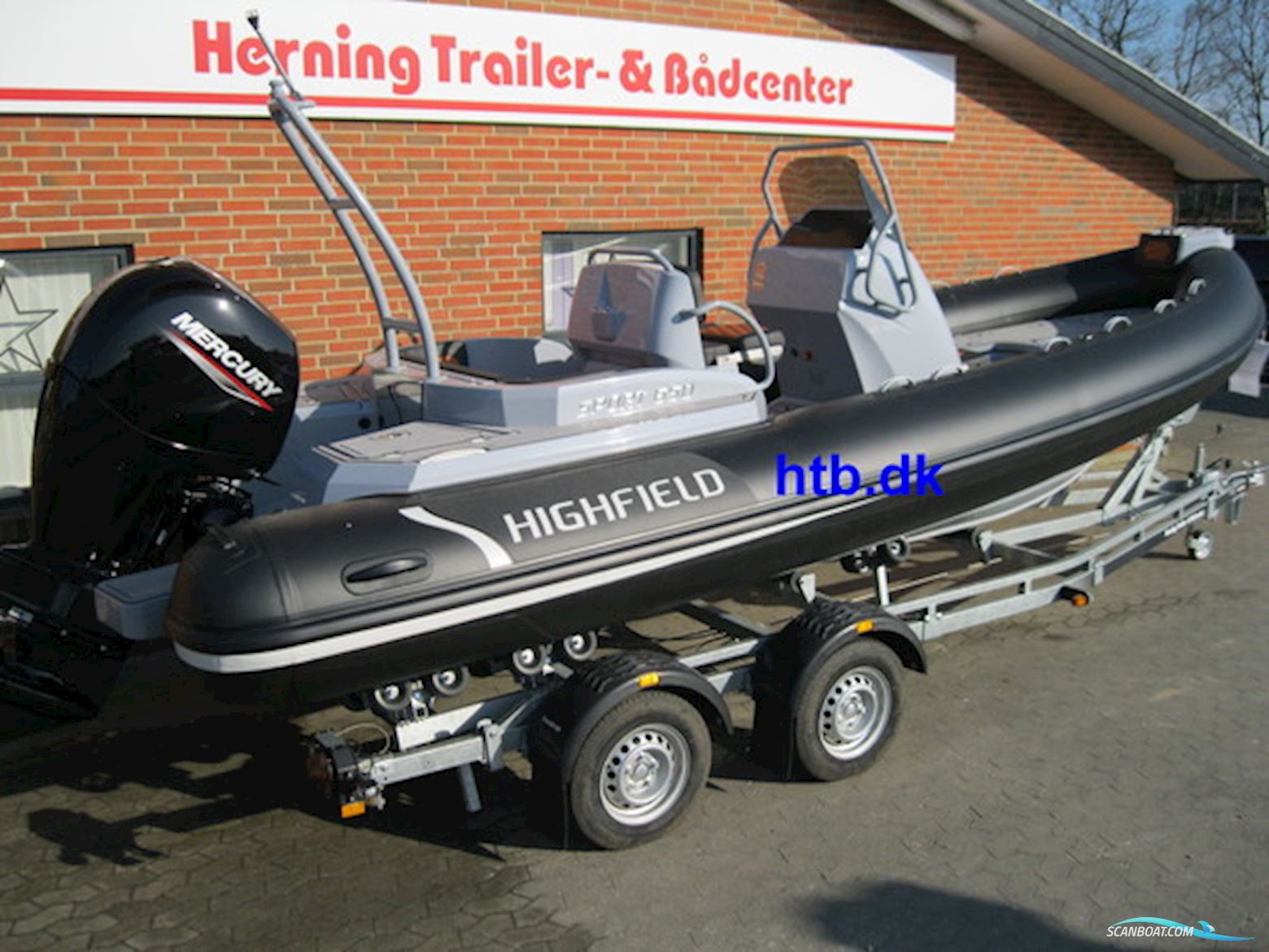 Highfield 650 Sport m/Mercury F150 hk XL EFI 4-takt - NEDSAT PÅSKEPRIS !