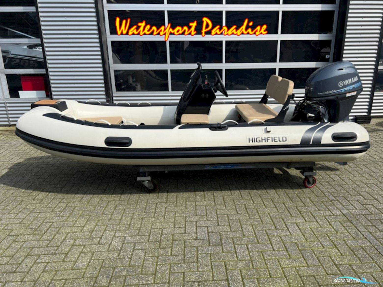Highfield CL 380 Rubberboten en ribs 2023, met Yamaha motor, The Netherlands