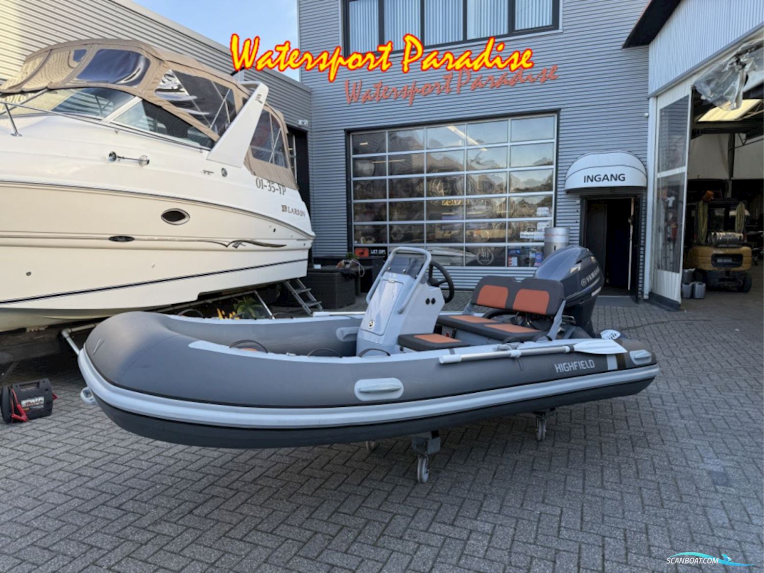 Highfield CL 380 Rubberboten en ribs 2023, met Yamaha motor, The Netherlands