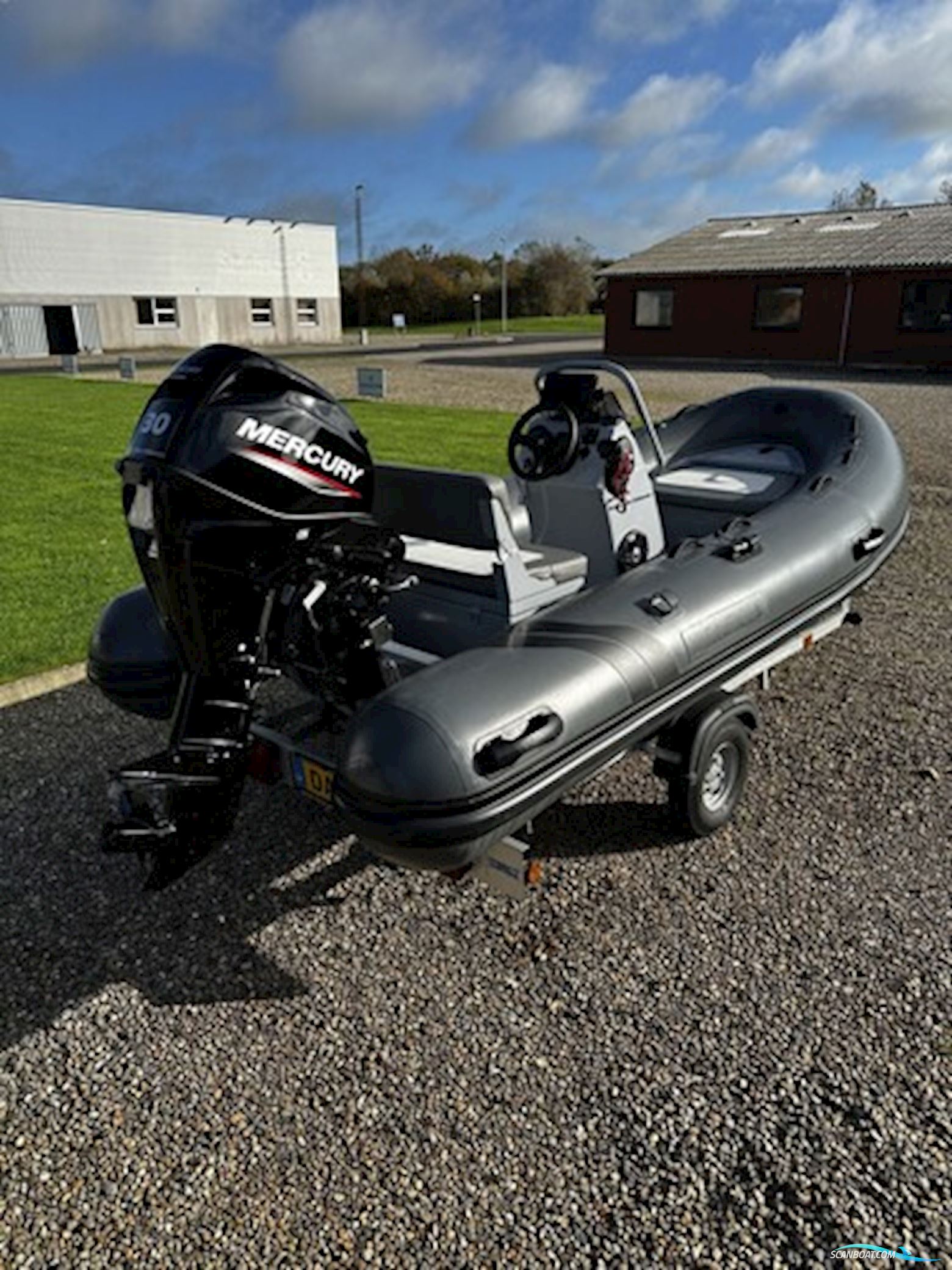 Highfield CL360Blt m/Mercury F30 hk og Variant Trailer