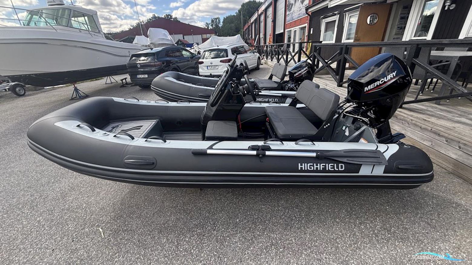 Highfield Classic 380 GT Rubberboten en ribs 2023, met Mercury 30 hk motor, Sweden