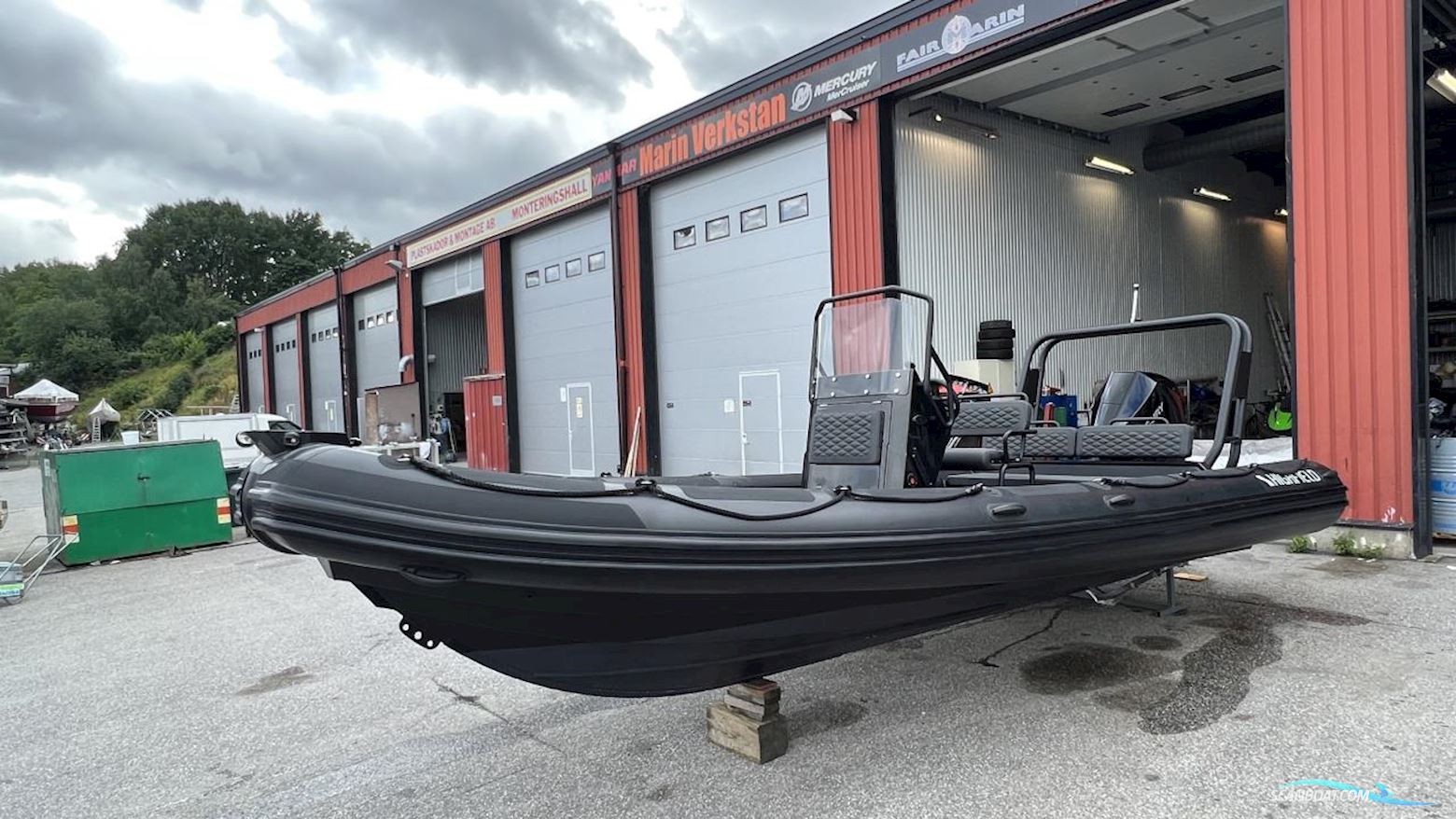 Highfield Patrol 700 Rubberboten en ribs 2023, met Mercury 225 V6 motor, Sweden