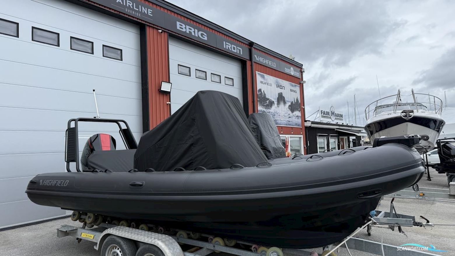 Highfield SP 600 Rubberboten en ribs 2026, met Mercury 150R motor, Sweden