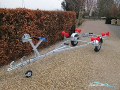 HZ Rubberboottrailer 4.7 ( Vast ) Rubberboten en ribs 2023, The Netherlands