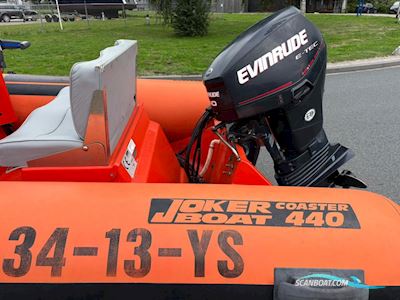 Joker Coaster 440 Rubberboten en ribs 1999, met Evinrude motor, The Netherlands