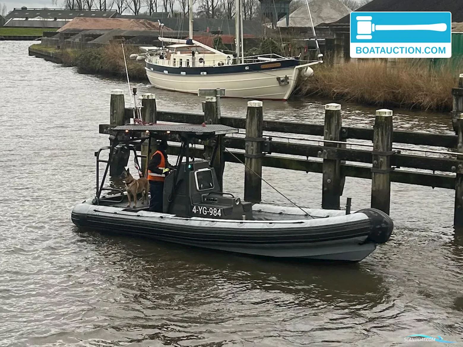 Mulder En Rijke Ribsea 700 Rubberboten en ribs 1999, met Yanmar motor, The Netherlands