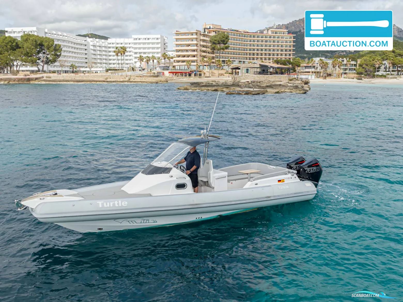 MV Marine Mito 31 by Pischel Rubberboten en ribs 2021, met Mercury motor, The Netherlands