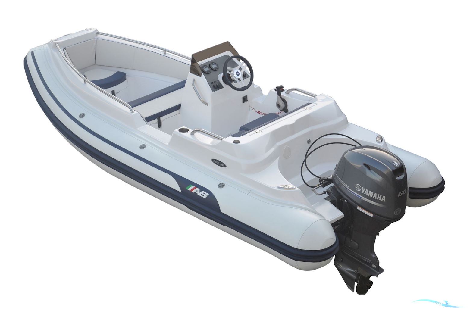 Nautilus 14 Dlx - Hypalon White Rubberboten en ribs 2021, Denemarken