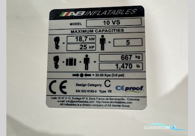 Navigo 10 VS - Army Green Hypalon Rubberboten en ribs 2023, Denemarken