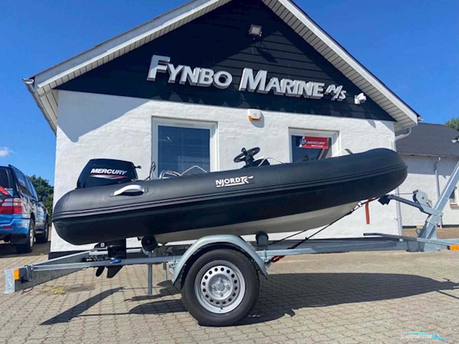 Njord Frigg 300, Mercury F15/20 EFI Rubberboten en ribs 2021, met Mercury motor, Denemarken