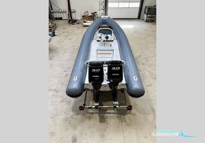 Oceanus Vst 24 - Military Grey Hypalon 2X180 Hk Mercury Rubberboten en ribs 2025, met 2 x 180 hk Mercury motor, Denemarken