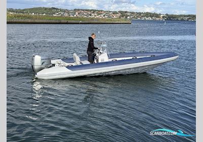 Rib Unlimited 700 Med 150 hk Honda Rubberboten en ribs 2007, met Honda motor, Denemarken