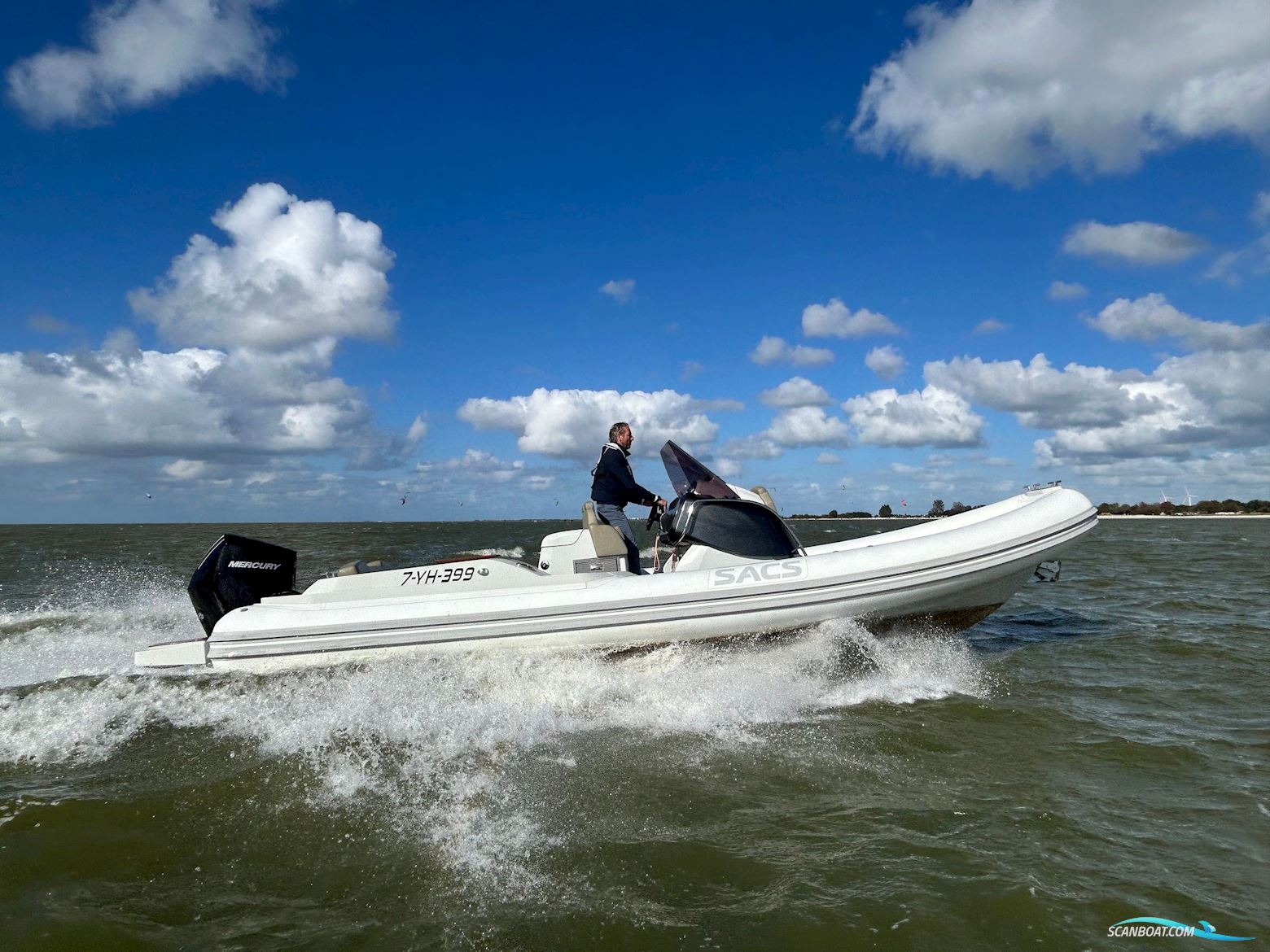SACS Strider 900 Rubberboten en ribs 2023, met Mercury  motor, The Netherlands