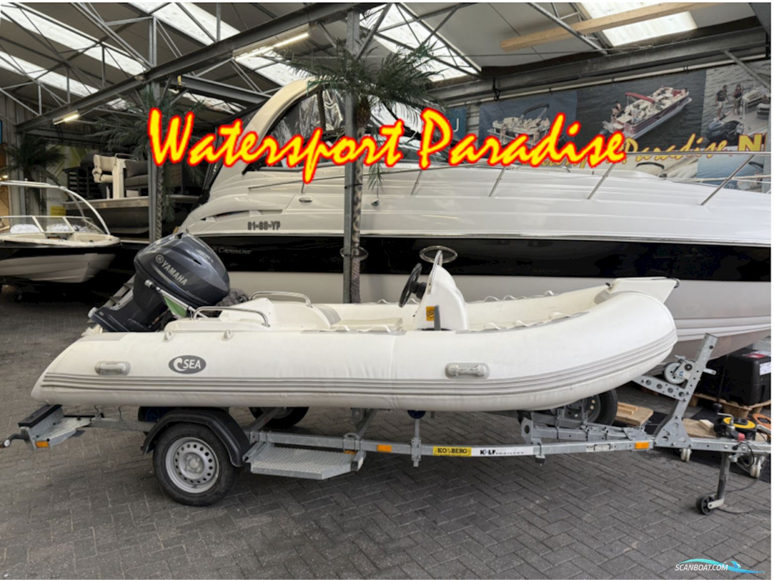 Sea Rib 390 Rubberboten en ribs 2017, met Yamaha motor, The Netherlands