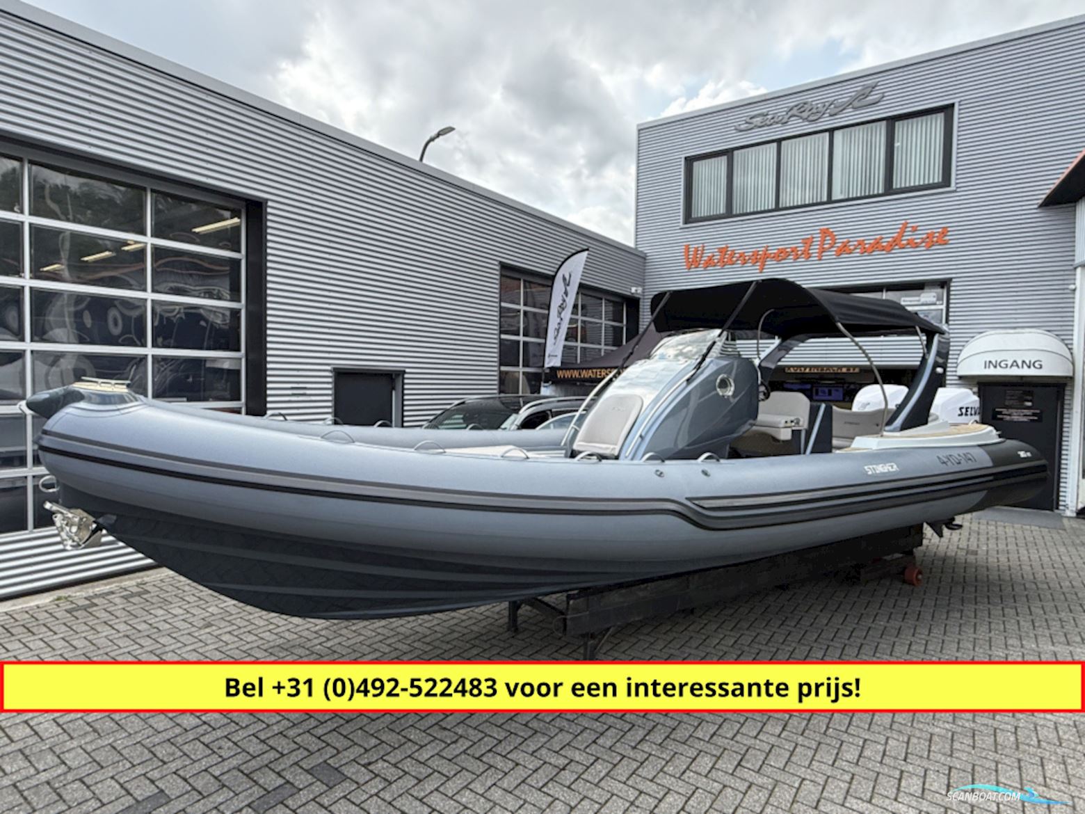 Stingher 30 Gran Turismo Rubberboten en ribs 2020, met 2X Selva motor, The Netherlands