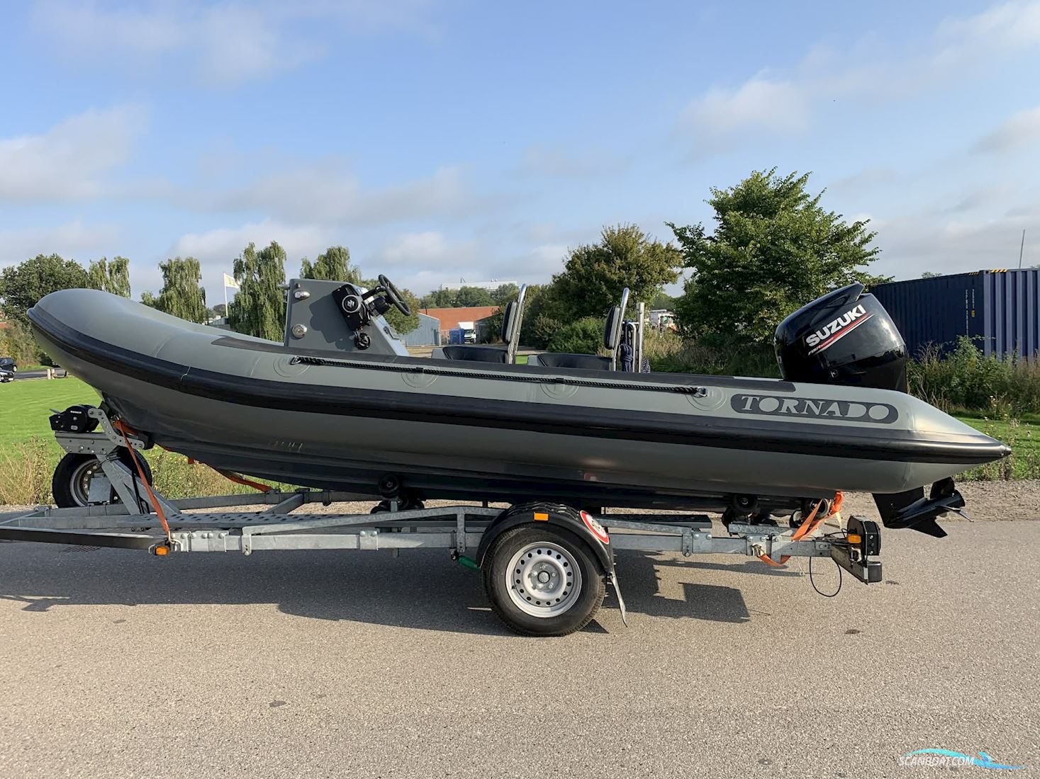 Tornado 5,8 RIB Rubberboten en ribs 2020, met Suzuki motor, Denemarken