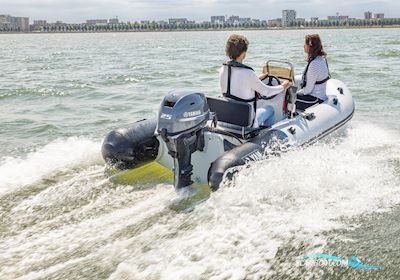 Yam 350 Taf Rubberboten en ribs 2023, met Yamaha M-26 motor, Denemarken