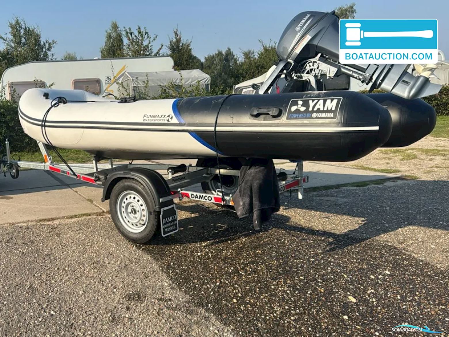 Yam 380 Rubberboten en ribs 2025, met Yamaha motor, The Netherlands