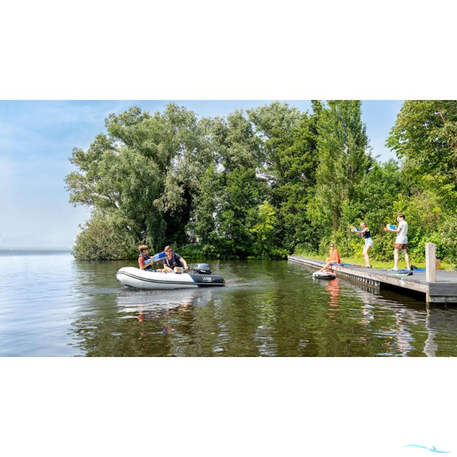 Yamaha Yam 275 Air Gummibåd Med F9.9Hmhs Påhængsmotor