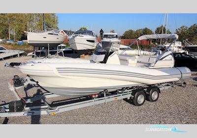 Zodiac N-ZO 760 Rubberboten en ribs 2018, met Evinrude motor, Denemarken