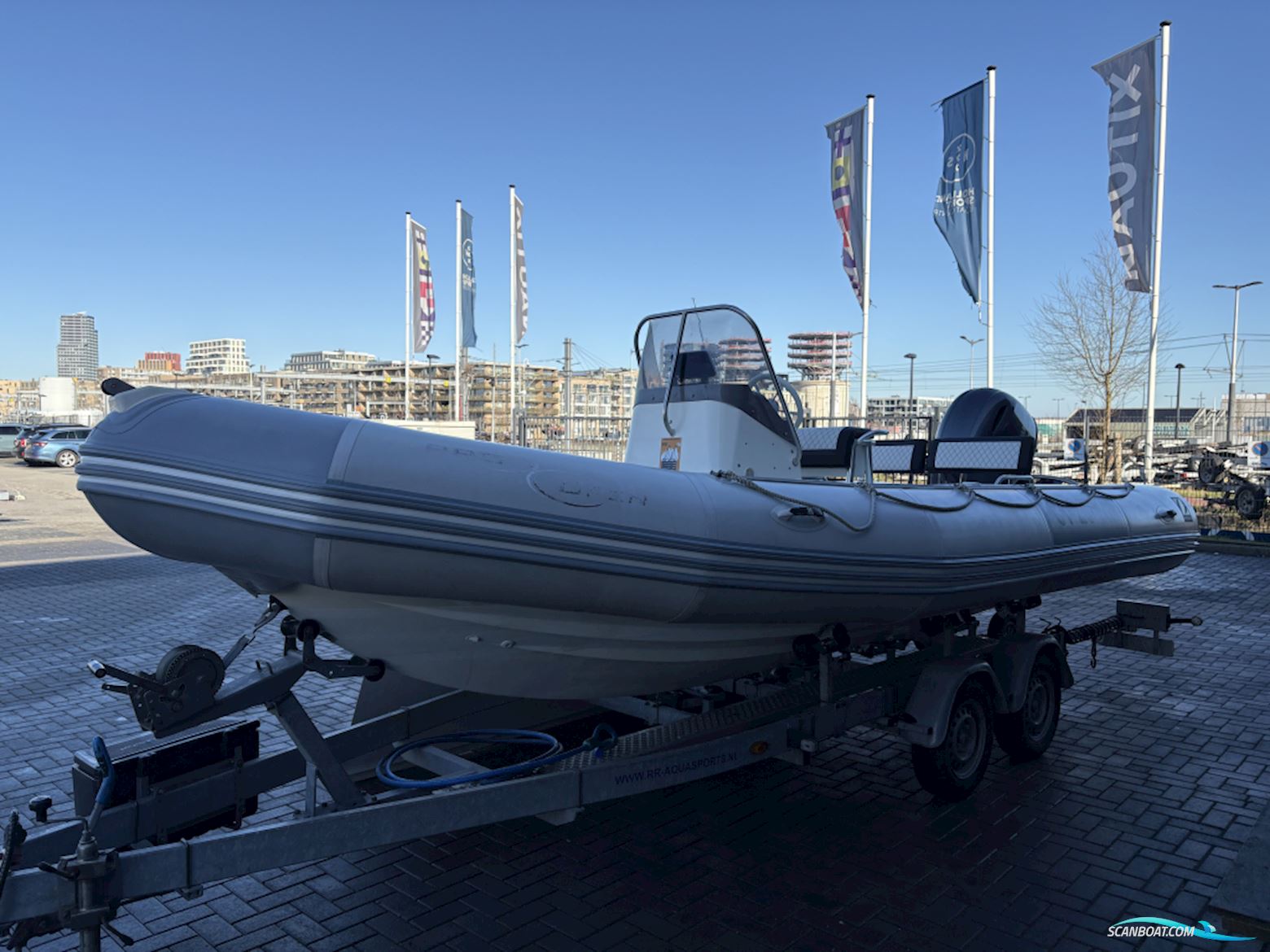 Zodiac Pro Open met Yamaha buitenboordmotor (MY2015)