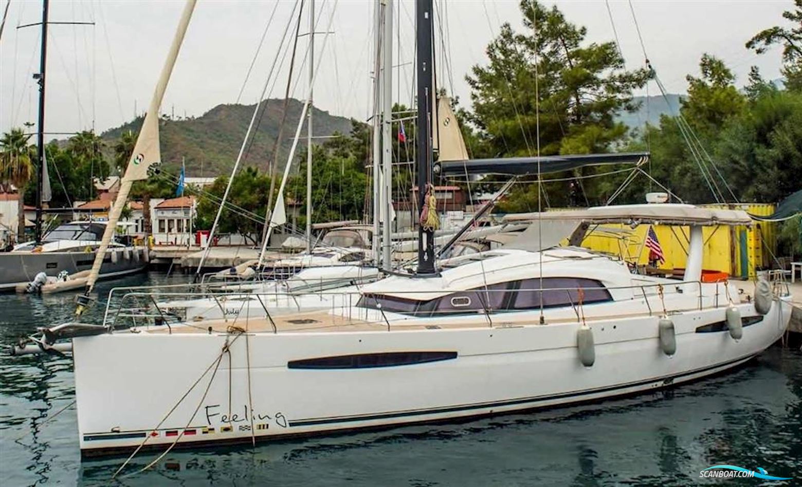 Alliaura Feeling 55 Sailing boat 2008, with 2 x Yanmar 4JH4-TE engine, Turkey