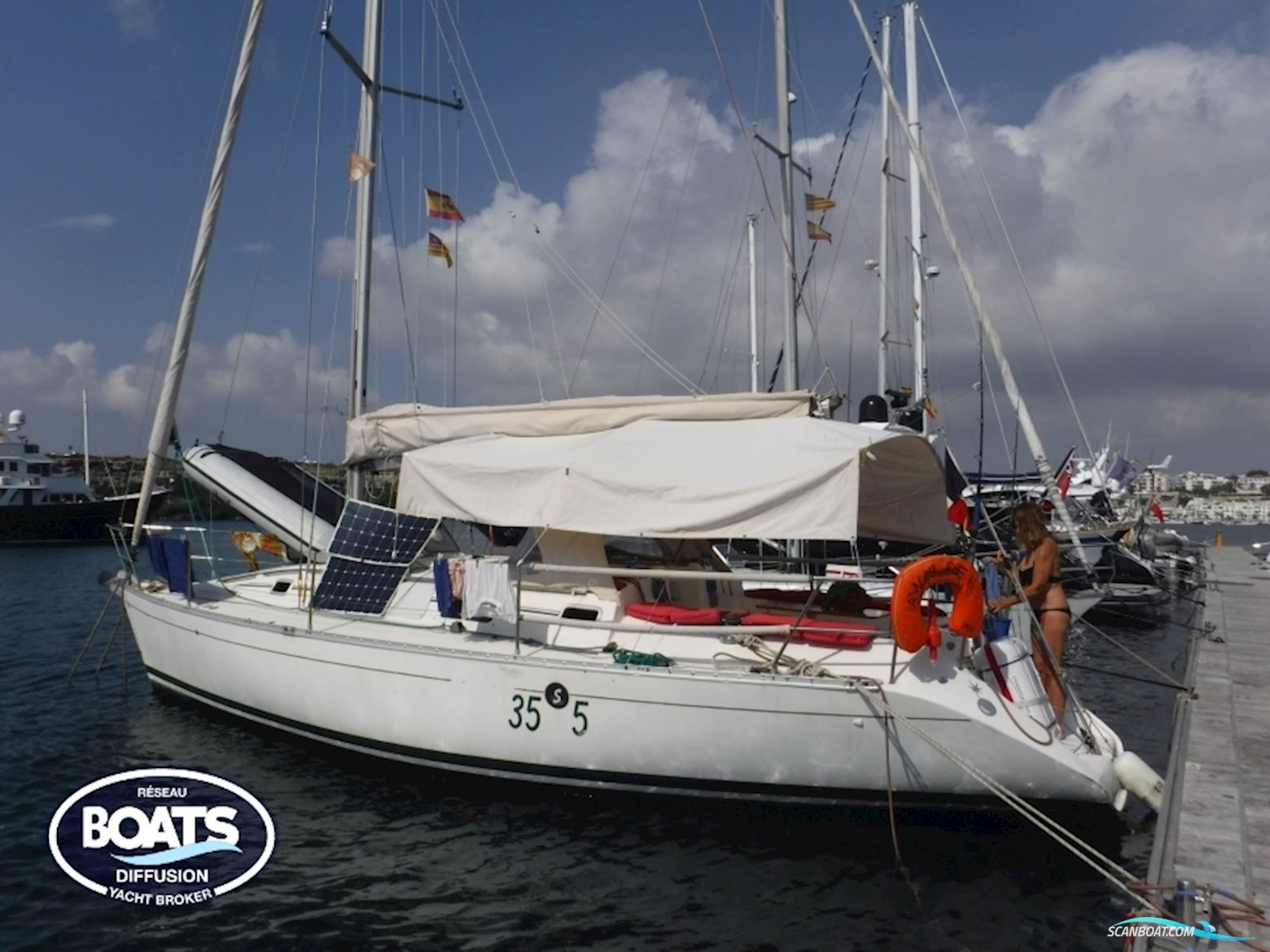Beneteau First 35S5 Sailing boat 1990, with Yanmar 3GM30F engine, France