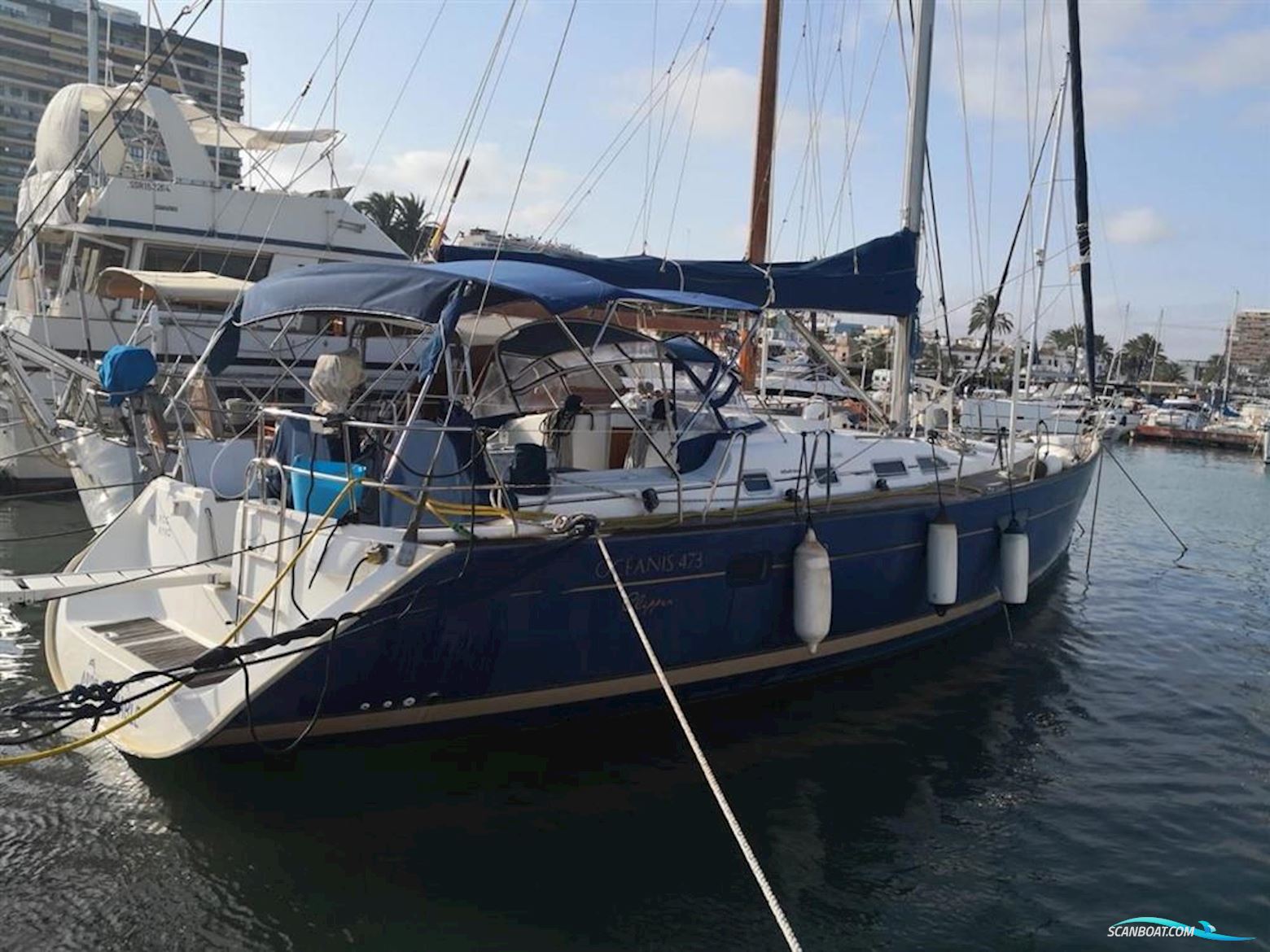 Beneteau Oceanis 473 Clipper Sailing boat 2004, with 1 x Yanmar 4JH-The engine, Spain