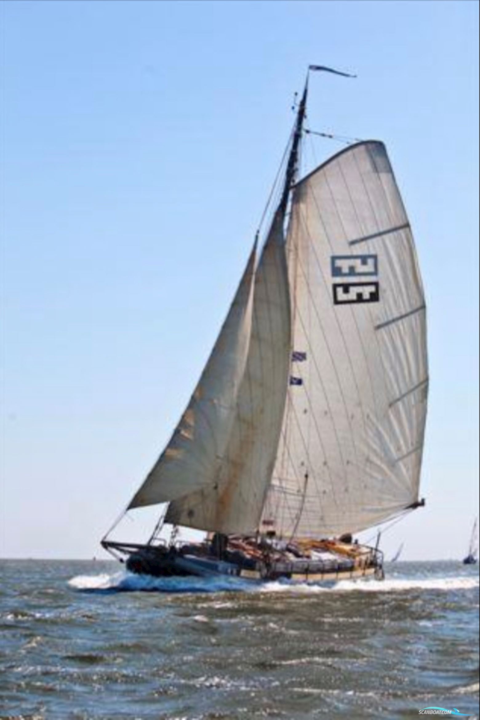 Boltjalk Zeilcharterschip Sailing boat 1927, The Netherlands