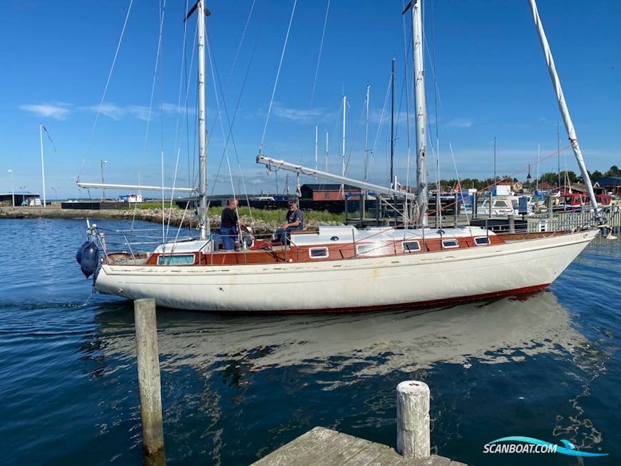 Chassiron GT38 Sailing boat 1978, with Lombardi TM345A engine, Denmark