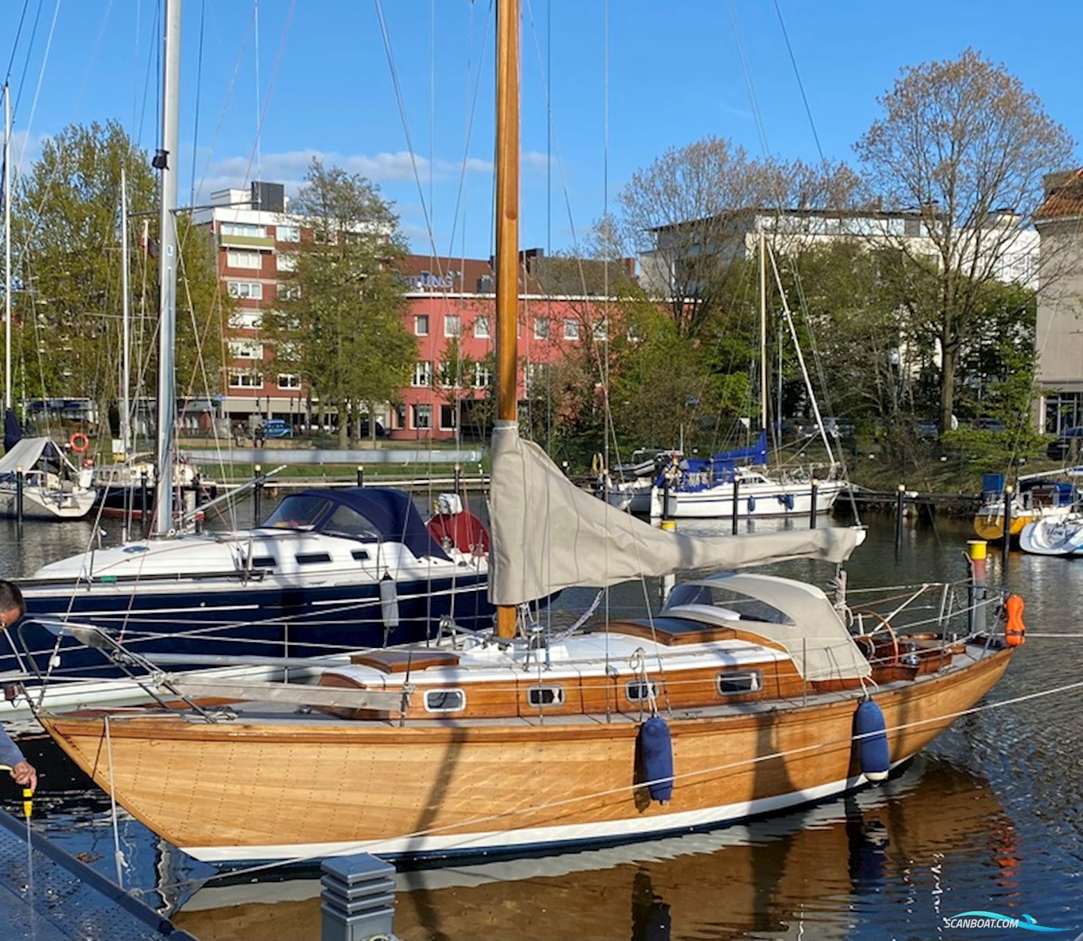 Classic Yacht 1965 Sailing boat 1965, with Yanmar
 engine, Germany