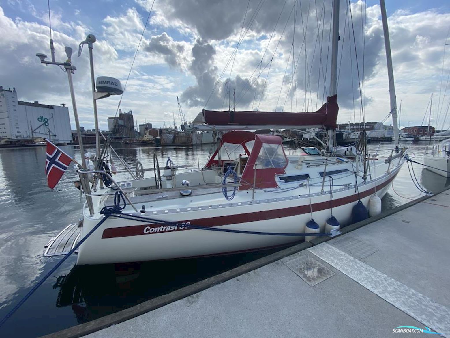 Contrast 36 Sailing boat 1984, with YANMAR 3GM30F engine, Denmark