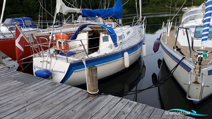 Drabant 30 Sailing boat 1980, with Volvo Penta md7a engine, Denmark