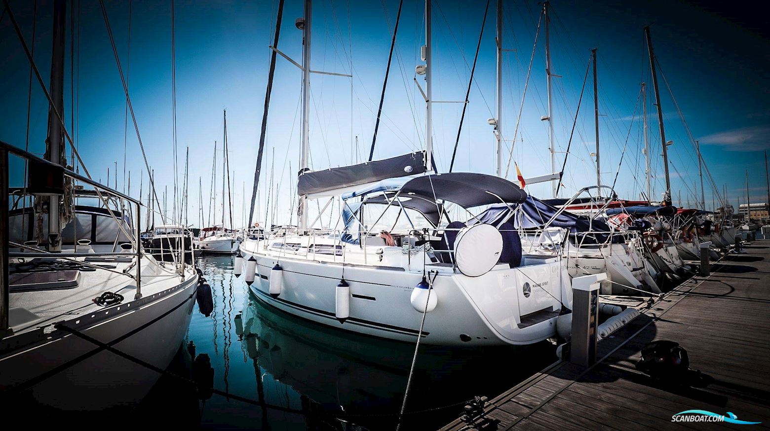 Dufour 445 Grand Large Sailing boat 2013, with 
            Volvo Penta D2-75F
 engine, Spain