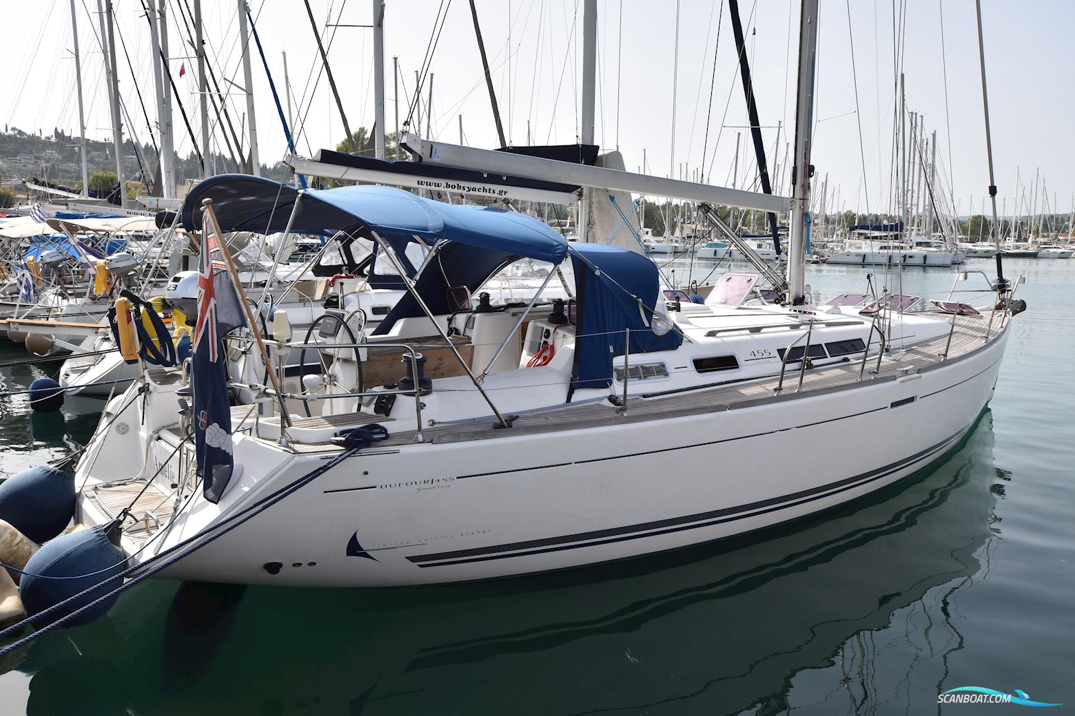 Dufour 455 Grand Large Sailing boat 2006, with Volvo Penta D2-55 engine, Greece