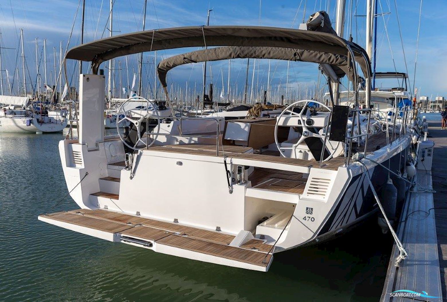 Dufour 470 Grand Large Sailing boat 2022, with Volvo Penta D2-60 engine, Spain