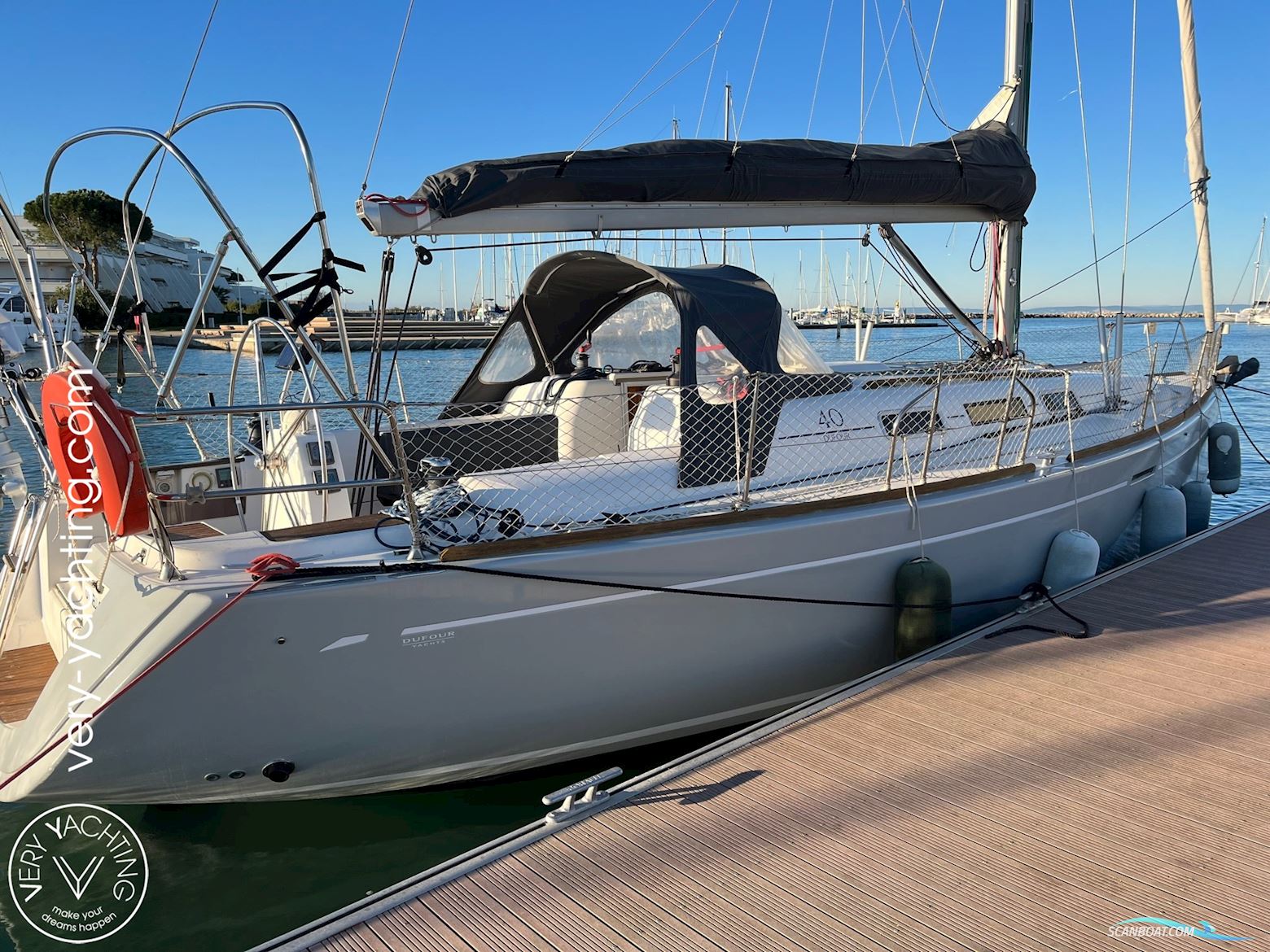 Dufour Yachts 40 Performance Sailing boat 2004, with Volvo Penta D2-55A engine, France