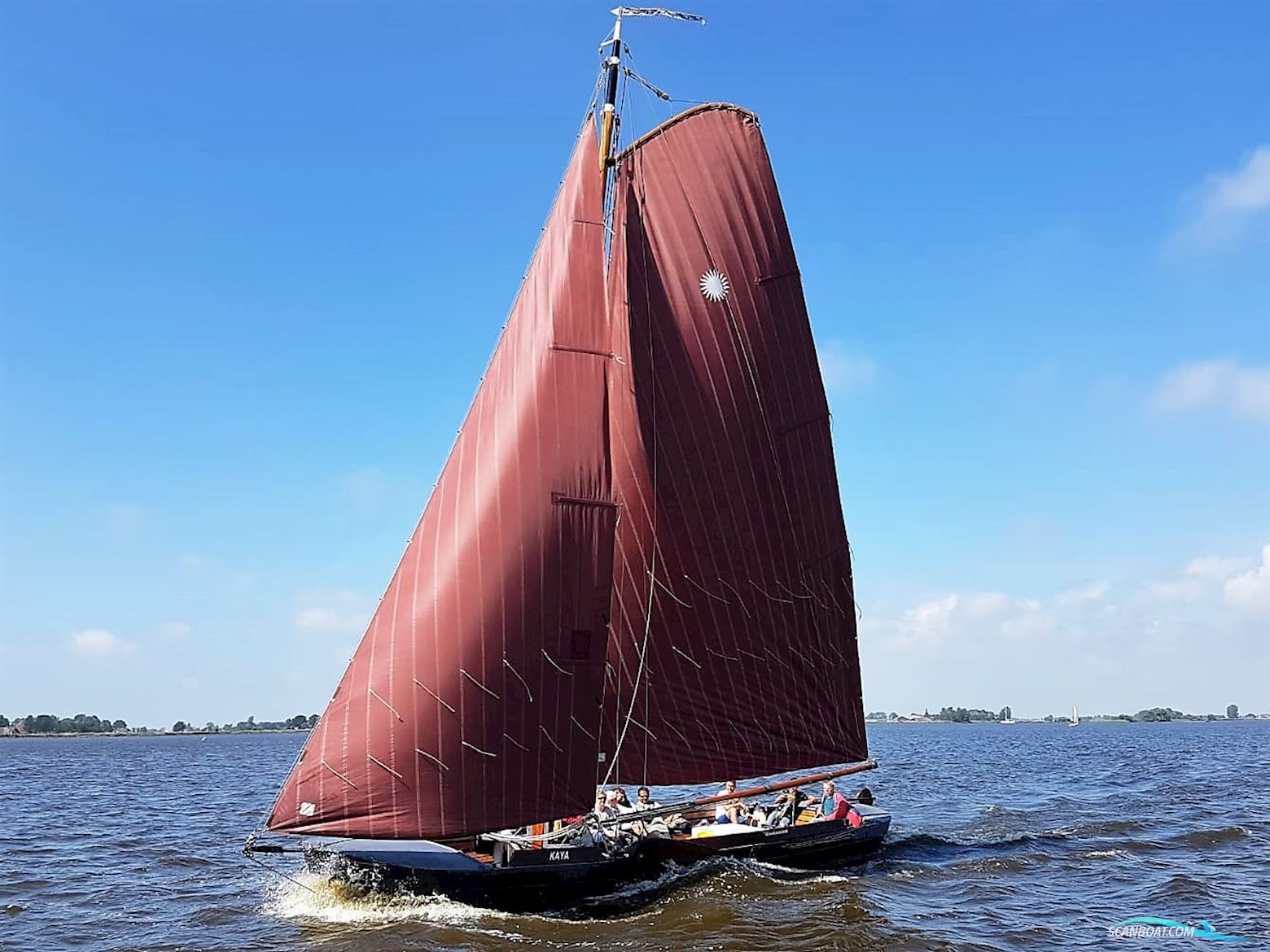 Friese Zeilpraam 12.00 Sailing boat 1900, with Yanmar engine, The Netherlands
