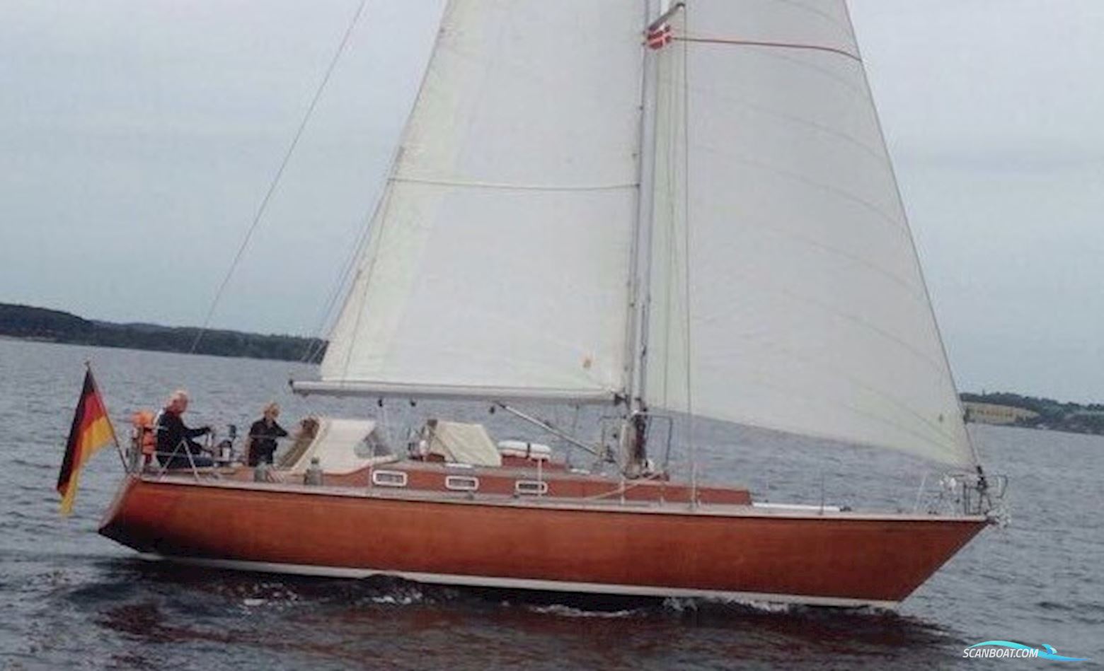Hatecke 42 Sailing boat 1975, with Volvo Penta MD22P engine, Germany