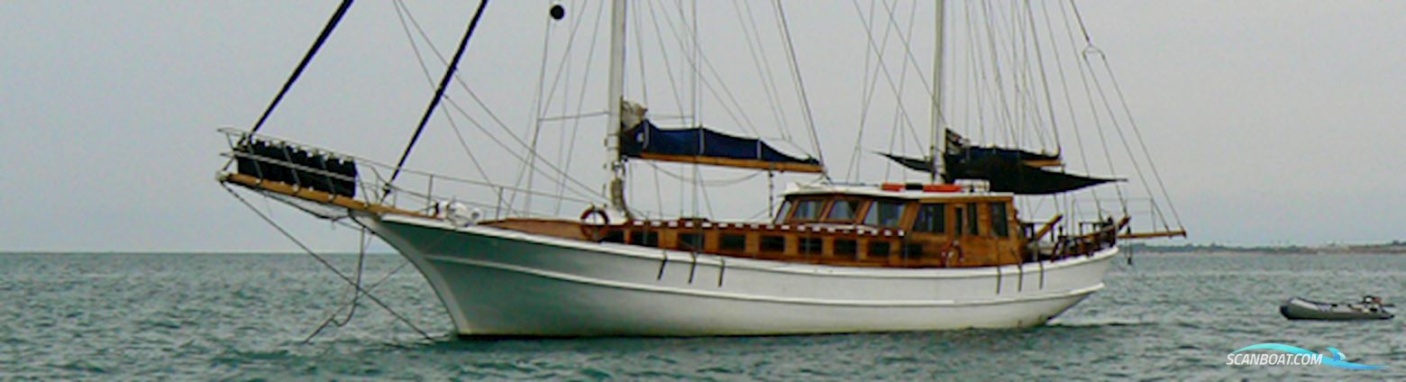 Hayri Kutlu Goélette 19M Caïque Turque Marmaris Sailing boat 1988, with Detroit GM 174HP 6-71 engine, Spain