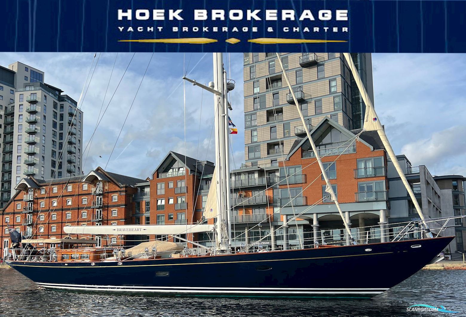 Hoek Design - Classic Sailing boat 1998, with Mtu 6R 099 TE91 engine, Denmark